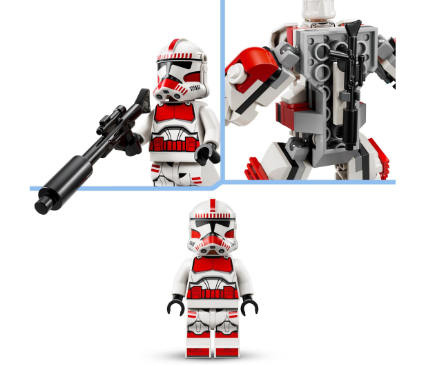 LEGO STAR WARS 75448 Mech klona Shock Troopera - 1473554 - zdjęcie 10
